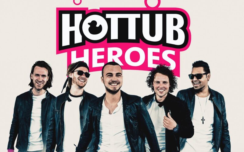Hottub Heroes Boek je bij Burolivemuziek.nl
