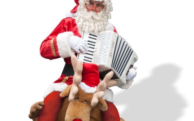 Kerstman en Rudolf voordelig boeken bij Burolivemuziek.nl