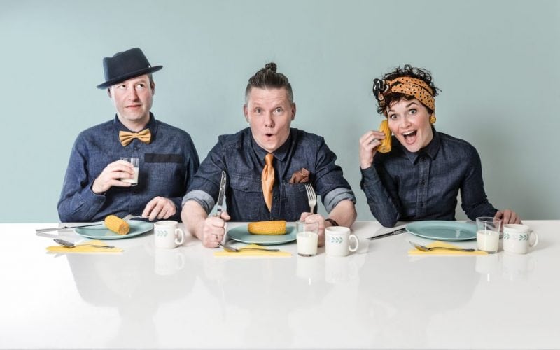 Akoestisch trio MAIS Burolivemuziek