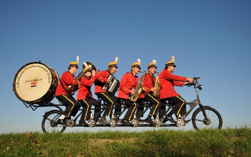 Fietsorkest voordelig boeken bij Burolivemuziek.nl