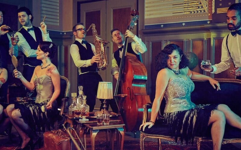 The Great Gatsby vintage jazzband Burolivemuziek.nl
