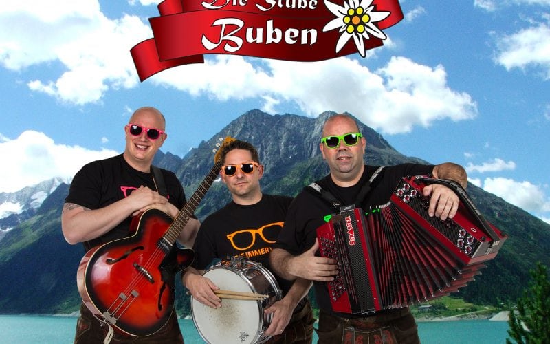 Die Stube Buben boek je bij Burolivemuziek.nl