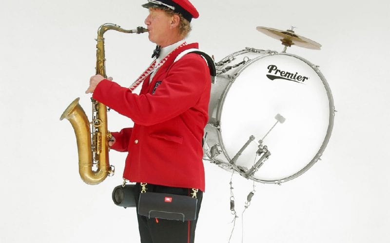 Meneer Fanfare boek je bij Burolivemuziek.nl
