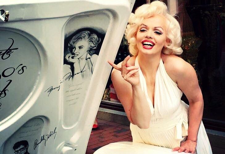 Memory Monroe Marilyn Monroe tribute Burolivemuziek