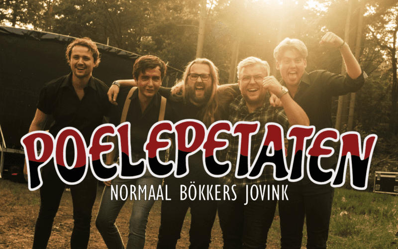 Poelepetaten boek je bij Burolivemuziek.nl